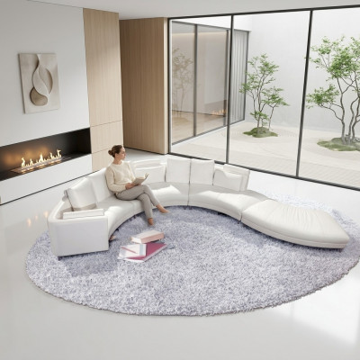 Modern ronn Couch Wunnlandschaft ronn Sofa Polster Eck-Garnitur