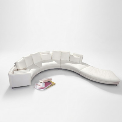 Modern ronn Couch Wunnlandschaft ronn Sofa Polster Eck-Garnitur