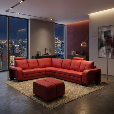 XXL multifunktionell Liedercouch Couch Sofa Polster Ecksofa Modern Grouss