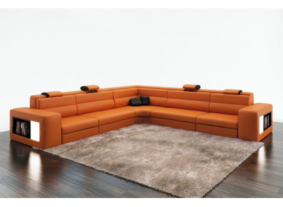 Design XXL Grouss Ecken Polster Eck Sofa Couch Lieder Sofas Garnitur L Form