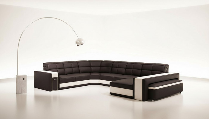 Design Ecken Grouss Polster Eck Sofa Canapé Lieder Sofas Garnitur XXL