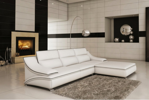 Design Polstersofa Eckcouch Lieder Sofas Garnitur Wunnlandschaft XXL