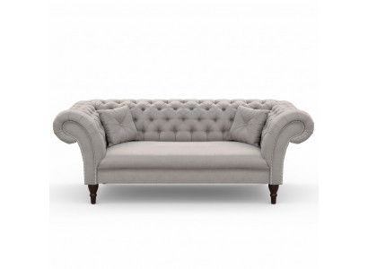 Chesterfield Design Couch Polster Lieder Textil Sofa Sofas Couchen 3er Sëtz Neien