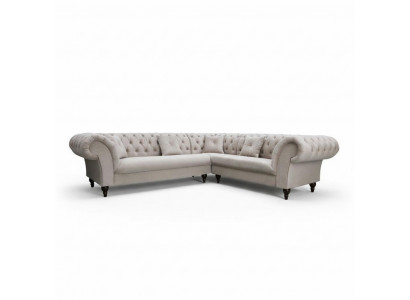 Chesterfield Canapé Eck Preston Canapé Canapé Wunnlandschaft Ecksofa Eck Design Nei