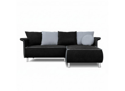 Design Ecksofa Sofa Bettfunktioun Couch Polster Sëtz Eck Sofas Schlofschof Bett
