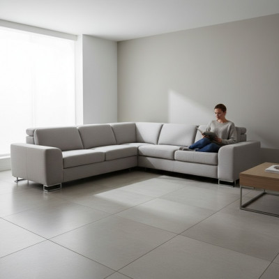Design Eckcanapé Sofa Couch Polster Sëtz Eck Canapéën Couchen Schlofcouch Bettfunktioun