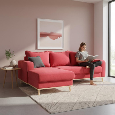 Design Eckcouch, Sofa L-Form, Polstergaang Couch, Klassesch Designer Couchen, Eck Sofas