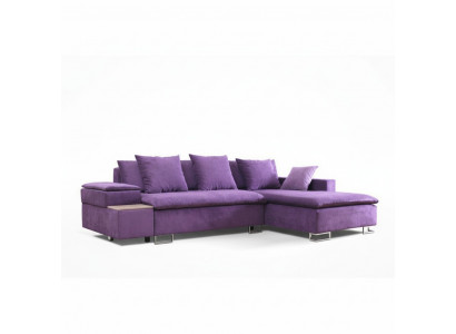Design Ecksofa Sofa L-Form Bettfunktion Couch Polstersëtzung Eck Sofas Textil Nei