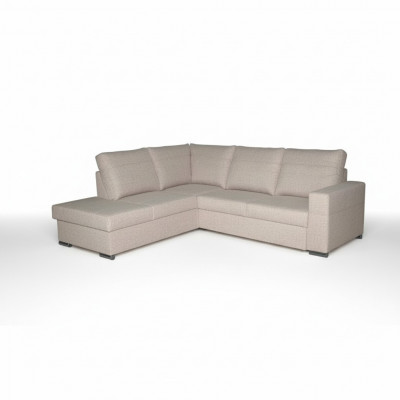 Design Ecksofa Sofa Bettfunktioun Couch Polster Sëtz Eck Sofas Wunnlandschaft Nei