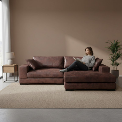 Design Ecksofa Canapé Jan Sofa Polstersëtz Eck Sofas Lieder Neit Wunnlandschaft