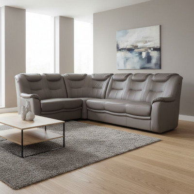 Design Ecke-Sofa Sofa Kassel Lieder Couch Polster Sëtz Ecksofa Wohnlandschaft Nei