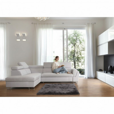 Design Eckcanapé Sofa Bettfunktioun Canapé Coussin Sëtz Eck Canapéë Couchen Nei Lotus