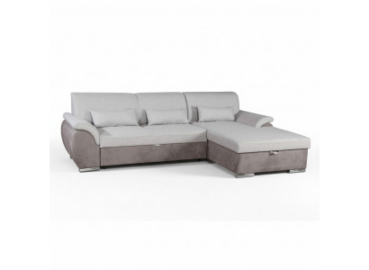Design Ecksofa Sofa Schloflut Couch Polster Sëtz Eck Sofasen Bettfunktioun Eck
