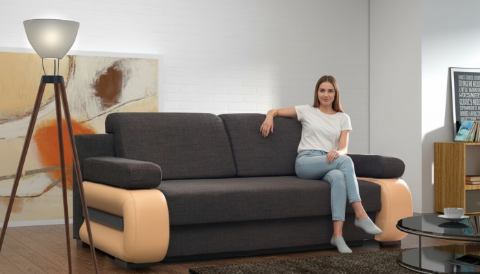 Schlofkummer Canapé Sofa Schlofssofa Kannerzëmmer Gäschtzëmmer Büro Sofen