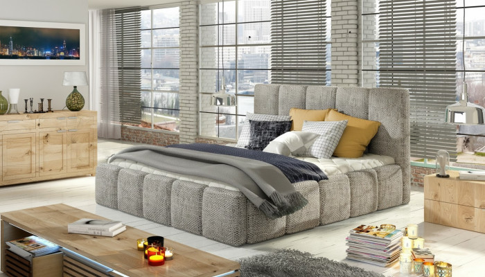 Modern XXL Luxus Design Bett Betten Stil Hotel Duebel Lieder 140 160