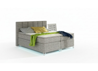 Boxspring-Bett 180x200cm Hotel Better Lieder Komplett Bettkëschte Topper