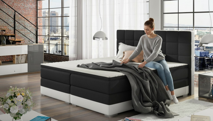Liederbett Polster Bett Boxspring Better Bettschaaf 180x200cm Matratz