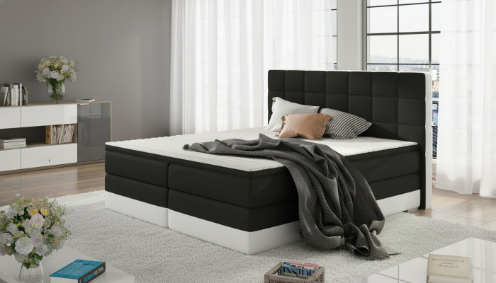 Liederbett Polster Bett Boxspring Better Bettschaaf 180x200cm Matratz