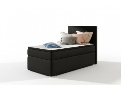 Boxspring Bett Hotel Better 90x200cm Lieder Komplett Bettkëschte Topper
