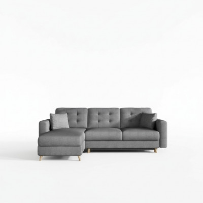 Schlofstull Sofa Polster Funktiounscouch Wunnzëmmer Ecksofa Textil Sëtz