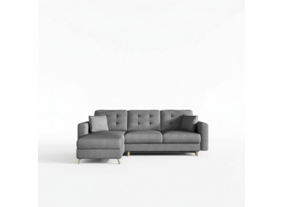 Schlofstull Sofa Polster Funktiounscouch Wunnzëmmer Ecksofa Textil Sëtz