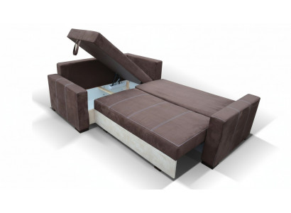 Design Schlofstull Sofa Polster Wunnzëmmer Eckssofa Canapé Textilstoff Garnitur