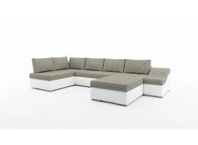 Modern Eckcouch Schlofcouch Bettfunktion Couch Polster Eckgarnitur Wunnlandschaft