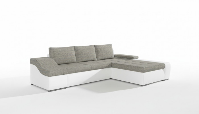 Modern Eckcouch Ontario mat Schlofffunktion Wunnzëmmer Canapé Textil Sofas Schlof