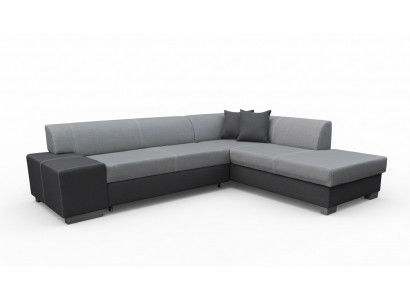 Modernen Design Ecksofa Porto, Schloffunktion Couch, Textil Sofas, Schloffsofa