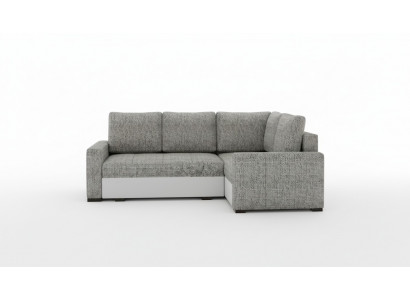 Design-Ecksofa Schlofsofa Bettfunktioun Couch Lieder Polster Textil Sofaen Nei 1469
