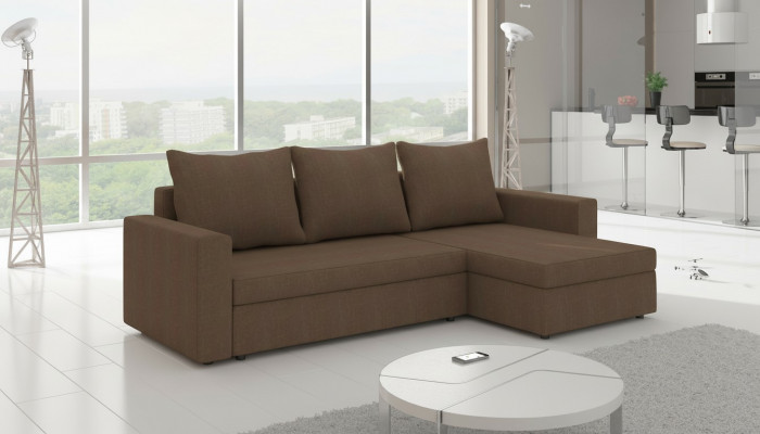 Design Ecksofa Schlofschofabettfunktioun Canapé Lieder Polster Textil Sofasu Nue 502