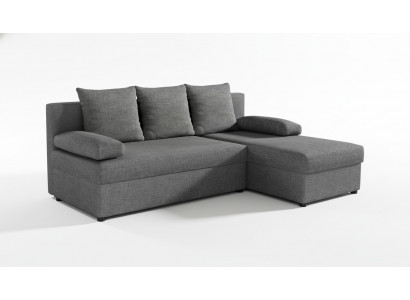 Modern Schlofcouch Couch Polster Eckschaaf Garnitur Schlaffunktion Textil Lieder