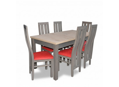 Iessdësch Sëtzensemble Dësch Stull Set Iesszëmmeren Ensembelen Design Sets