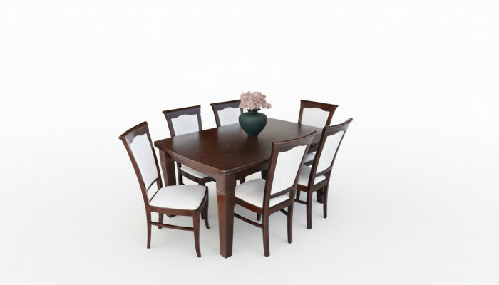 Designer 400cm Holzdësch Konferenzdësch Dëscher Reunioun Iesszëmmer Dësch