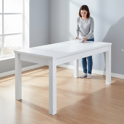 Iessdësch Iessdëscher Dëscher Dësch Büro Design Holz Bespriechung Nei