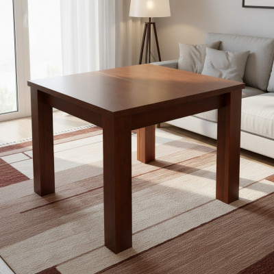 Quadrateschen Dësch Kichen Dëscher Design Holz Iessdësch Iesszëmmer