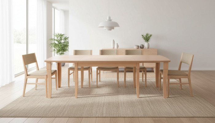 XXL Groussen Designer Konferenzdësch Holzdësch Dëscher Sitzung Iesszëmmer