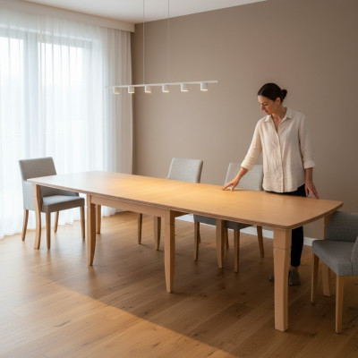Iessdësch Iessdëscher Dëscher Konferenzdësch Büro Holz Design Konferenzdësch