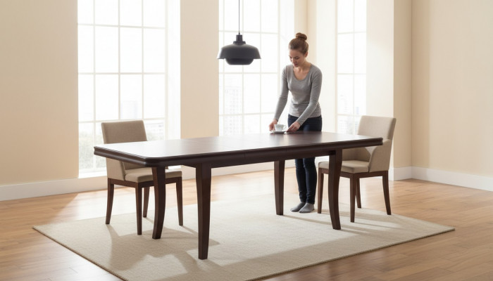 Iessdësch Iessdëscher Dëscher Dësch Holz Büro Design Konferenzdësch Meeting