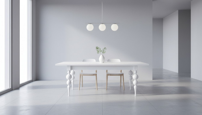 Designer Iessdësch Design Dësch Holz Iesszëmmer Wunnzëmmer Dekor klassesch