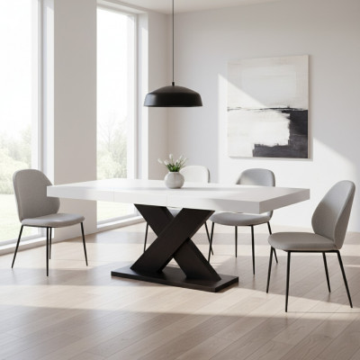 Auszéierbaren Design Holzdësch Dësch Iesszëmmer Dekor Holz Dëscher Massiv