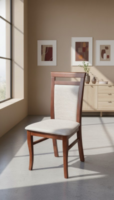 Luxus Design Polstersëtz Stull Stull Sëtz Réck Holz Büro Office Iesssall
