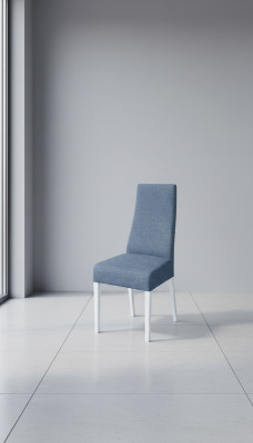 Luxus Design Polster Holz Stull Stillen Sëtz Lehn Büro Büro Iesszëmmer