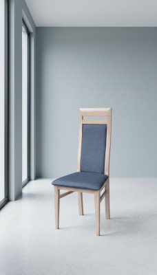 Holz Design Gepolsterten Stull Stull Sëtz Réck Büro Büro Iesszëmmer Luxus