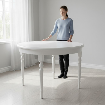 Iessdësch Dësch Iesssall Living Zëmmer Garnitur Holz Design Dëscher
