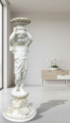 Design XXL Figur Antik Stil Skulptur Figuren Skulpturen Dekoratioun 00051 Statuëtt