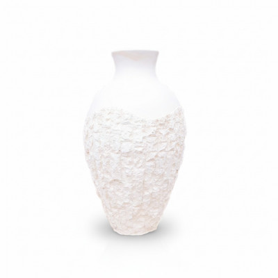 XXL Vase Dëschdekoratioun Deko Vasen Antik Stil Skulptur Figur Kelch Roum 95cm