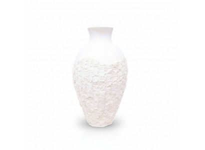 XXL Vase Dëschdekoratioun Deko Vasen Antik Stil Skulptur Figur Kelch Roum 95cm