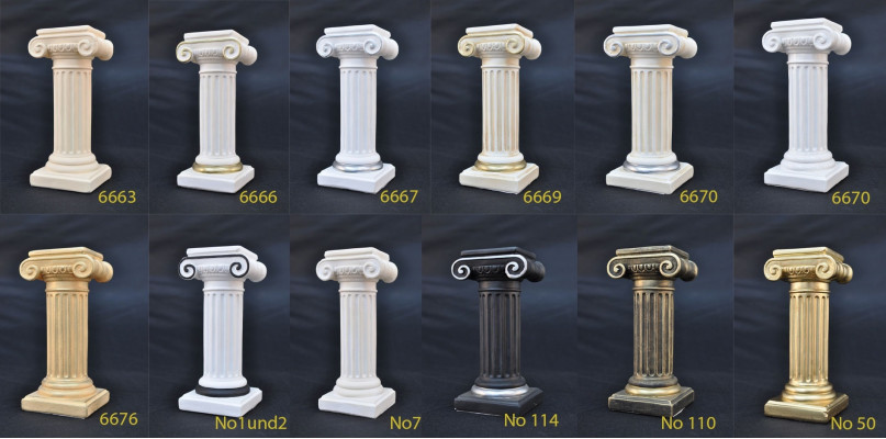 XXL Vase Dësch Dekoratioun Deko Vasen Antik Stil Skulptur Figur Kelch Roum 92cm