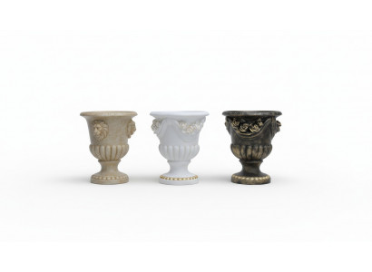 XXL Klassesch Wunnzëmmerdekoratioun Antik Stil Vase Dekovasen Statue 0915 Nei